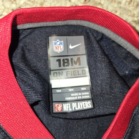 JJ Watt Houston Texans Nike Jersey #99 On Field Navy Blue Kids NFL Toddler 18 mo - Picture 4 of 4